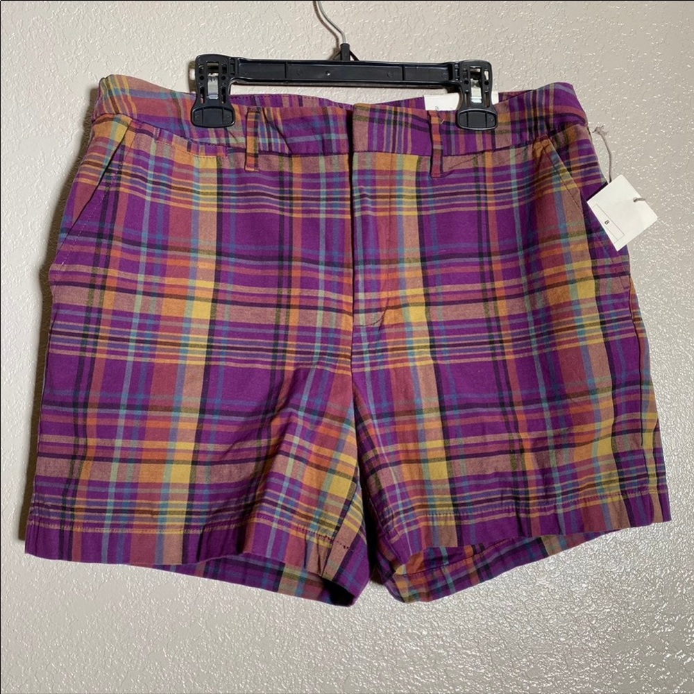 Women’s Medium ** Purple Chino Shorts ** NWT